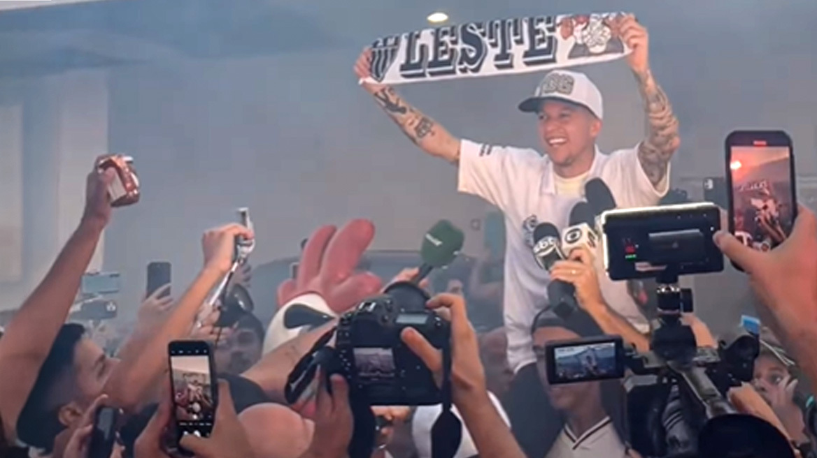 Μπερνάρ: Υποδοχή ήρωα στη Βραζιλία από τους οπαδούς της Ατλέτικο Μινέιρο