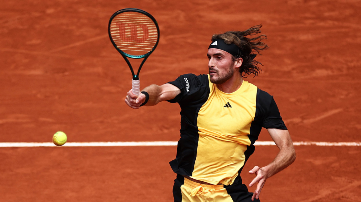 Roland Garros: Ο Τσιτσιπάς νίκησε με ανατροπή με 3-1 τον Αρνάλντι και προκρίθηκε στους 8 - Βίντεο