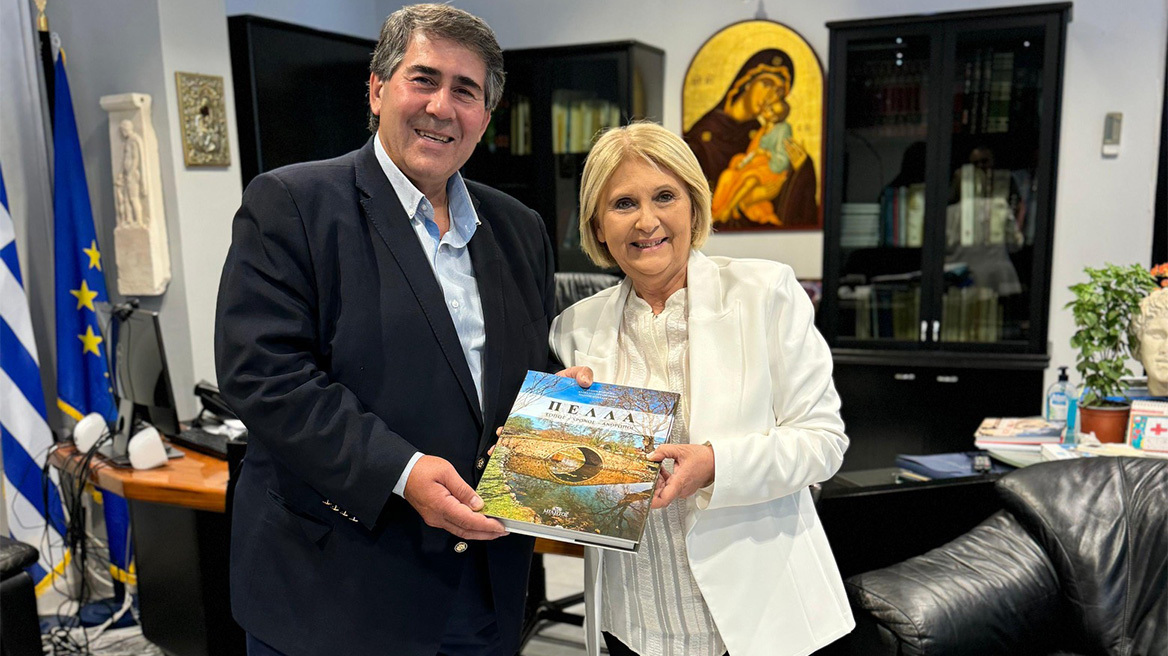 Σοφίας Βούλτεψη: Περιοδεία στη Λέρο και την Πέλλα ενόψει των ευρωεκλογών