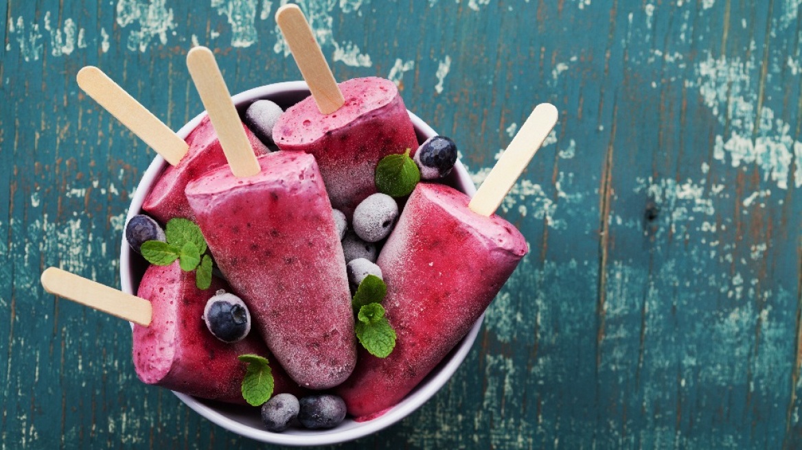 3 εύκολα υγιεινά παγωτά με φρούτα, ταχίνι και γιαούρτι