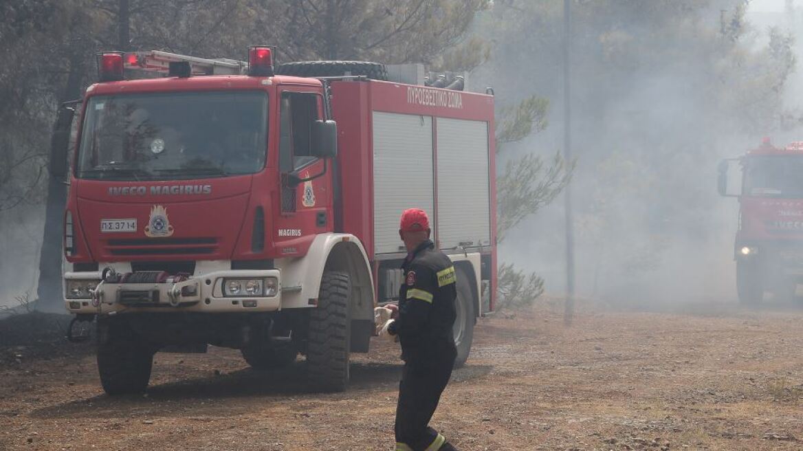 Πολύ υψηλός κίνδυνος πυρκαγιάς την Τετάρτη σε τέσσερις περιφέρειες - Δείτε τον χάρτη