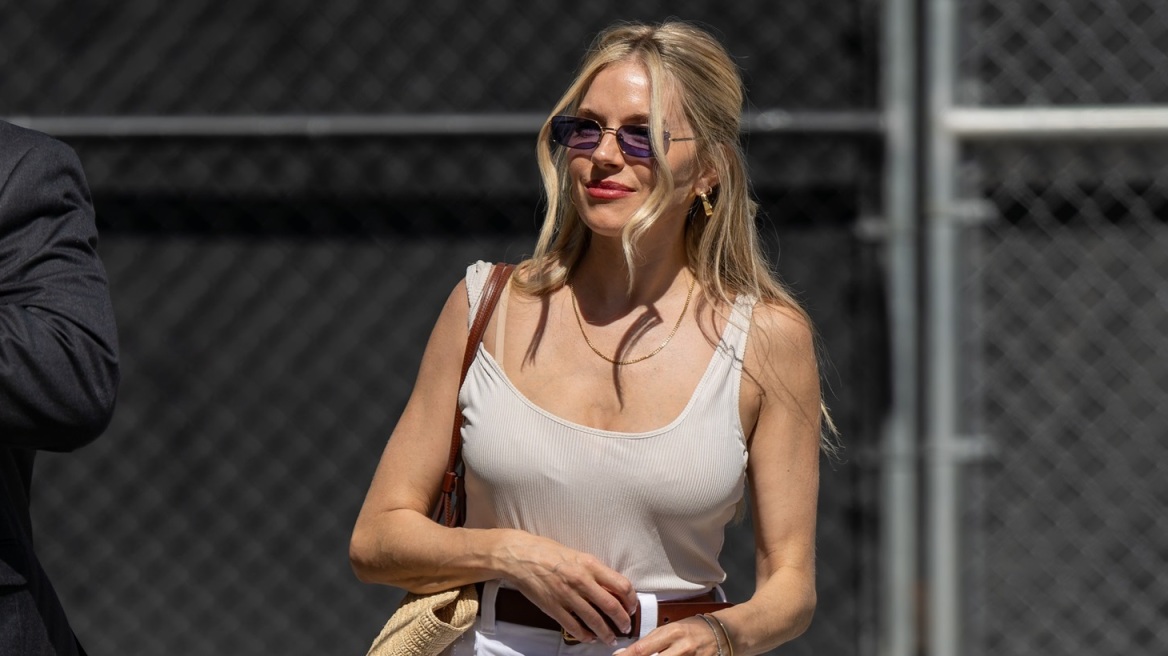 Πώς να φορέσετε baggy παντελόνι με sneakers σύμφωνα με τη Σιένα Μίλερ