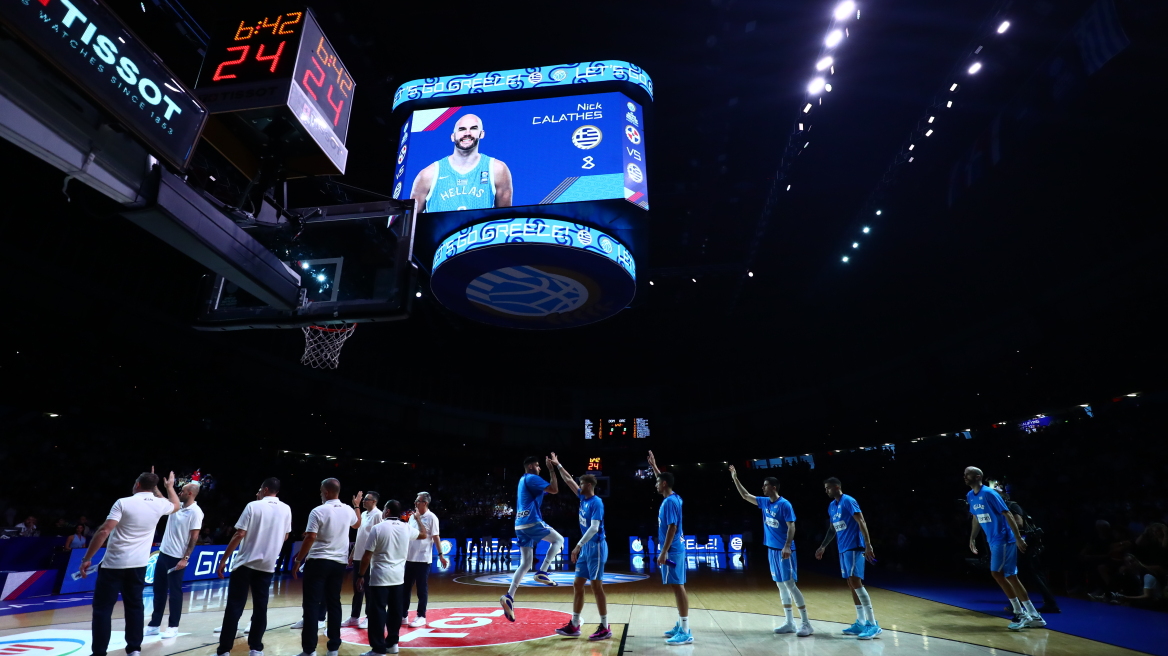 Προολυμπιακό 2024: Sold out ο αποψινός αγώνας της Ελλάδας με την Αίγυπτο