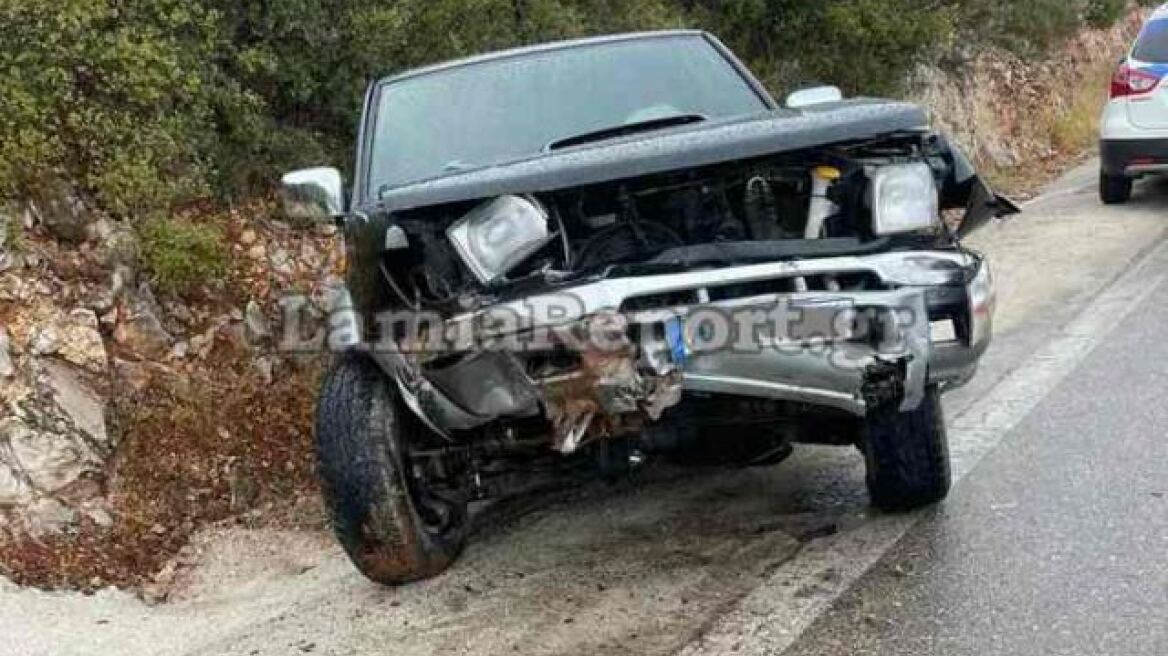 Φθιώτιδα: Τροχαίο στον παράδρομο της Εθνικής Οδού - Τραυματίες πατέρας και γιος