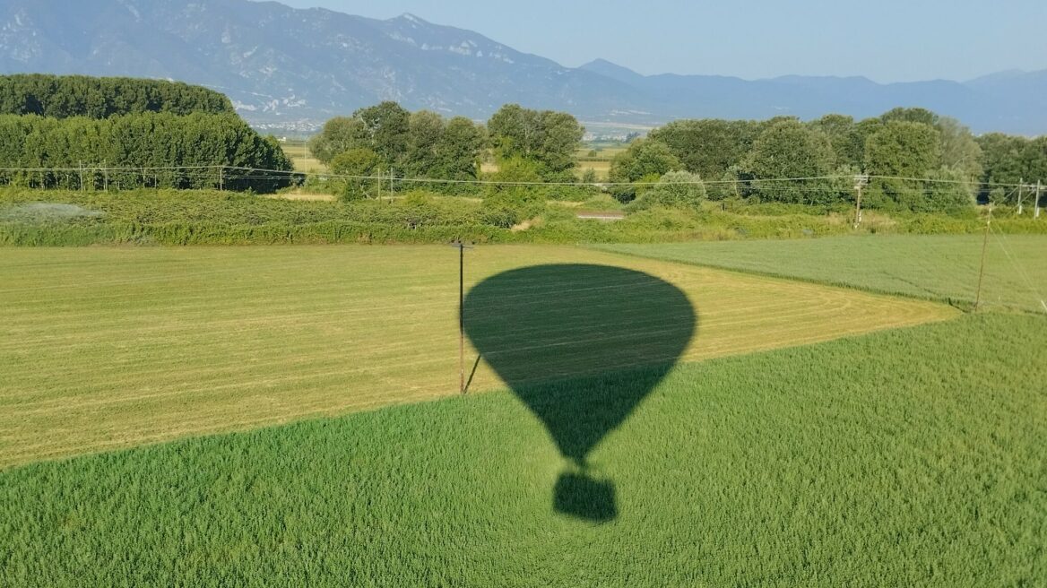 Κάναμε μια μαγευτική βόλτα με αερόστατο πάνω από την Πιερία