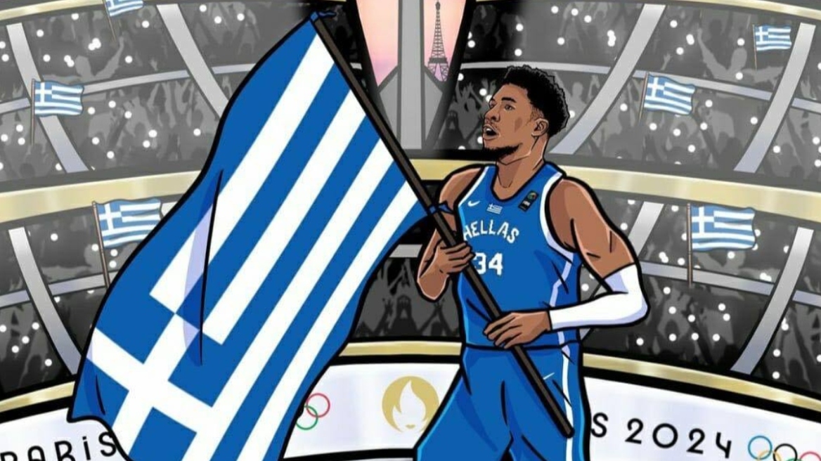 Αντετοκούνμπο: Η ανάρτηση της FIBA για τον σημαιοφόρο Γιάννη με λάθος σημαία