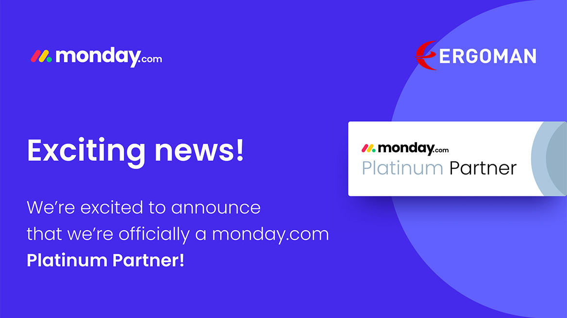 H Ergoman αναδεικνύεται Platinum Partner της monday.com