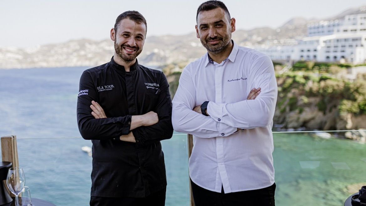 Ένας Ιταλός, δύο Ελληνες και ένα εμπνευσμένο μενού στην Κρήτη