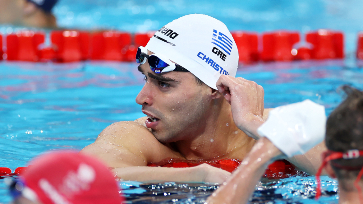 Παγκόσμιο υγρού στίβου: Ο Χρήστου στον τελικό στα 50μ. ύπτιο