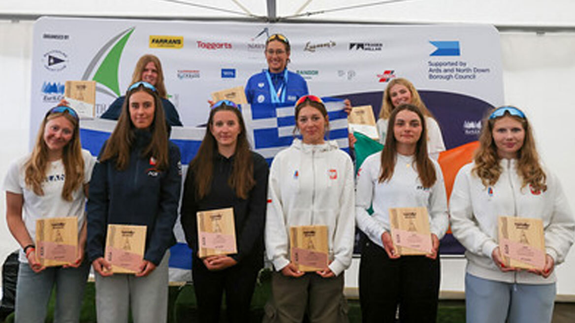 Δύο μετάλλια κατέκτησε η Ερμιόνη Γκίκα στο Ευρωπαϊκό ILCA 6 Youth