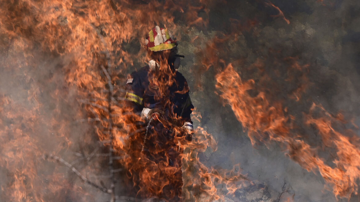 Φωτιά: Ο χάρτης πρόβλεψης κινδύνου πυρκαγιάς σήμερα 11 Ιουλίου 