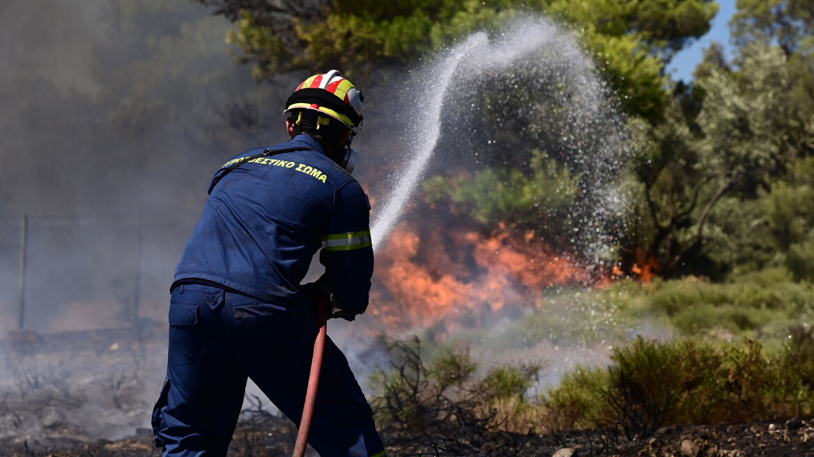 Φωτιά: Ο χάρτης πρόβλεψης κινδύνου πυρκαγιάς σήμερα 2 Αυγούστου  