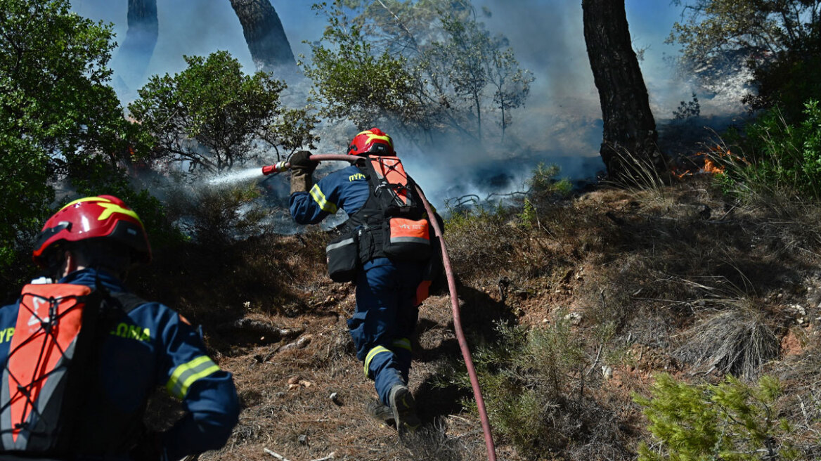 Φωτιά: Ο χάρτης πρόβλεψης κινδύνου πυρκαγιάς σήμερα 5η Ιουλίου  