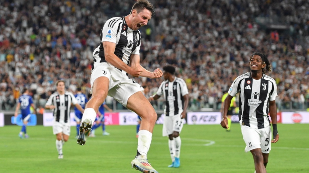 Serie A: Ιδανική πρεμιέρα για τη Γιουβέντους, 3-0 τη Κόμο - Δείτε τα γκολ 