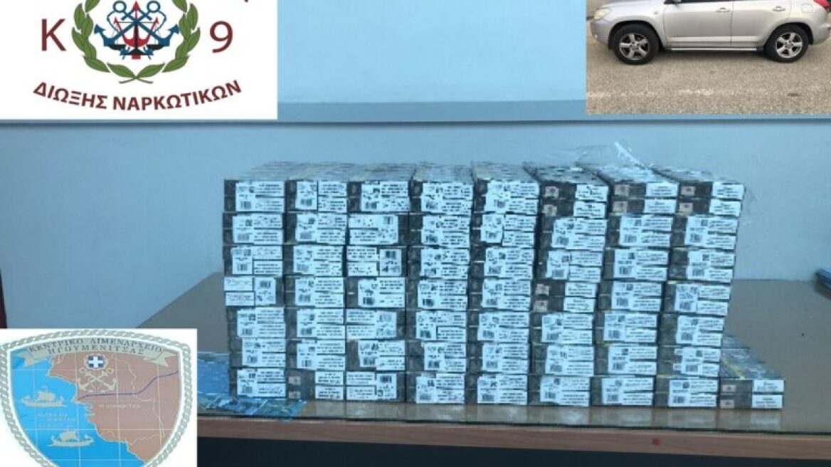 Σύλληψη τριών ατόμων στην Ηγουμενίτσα για λαθραία τσιγάρα