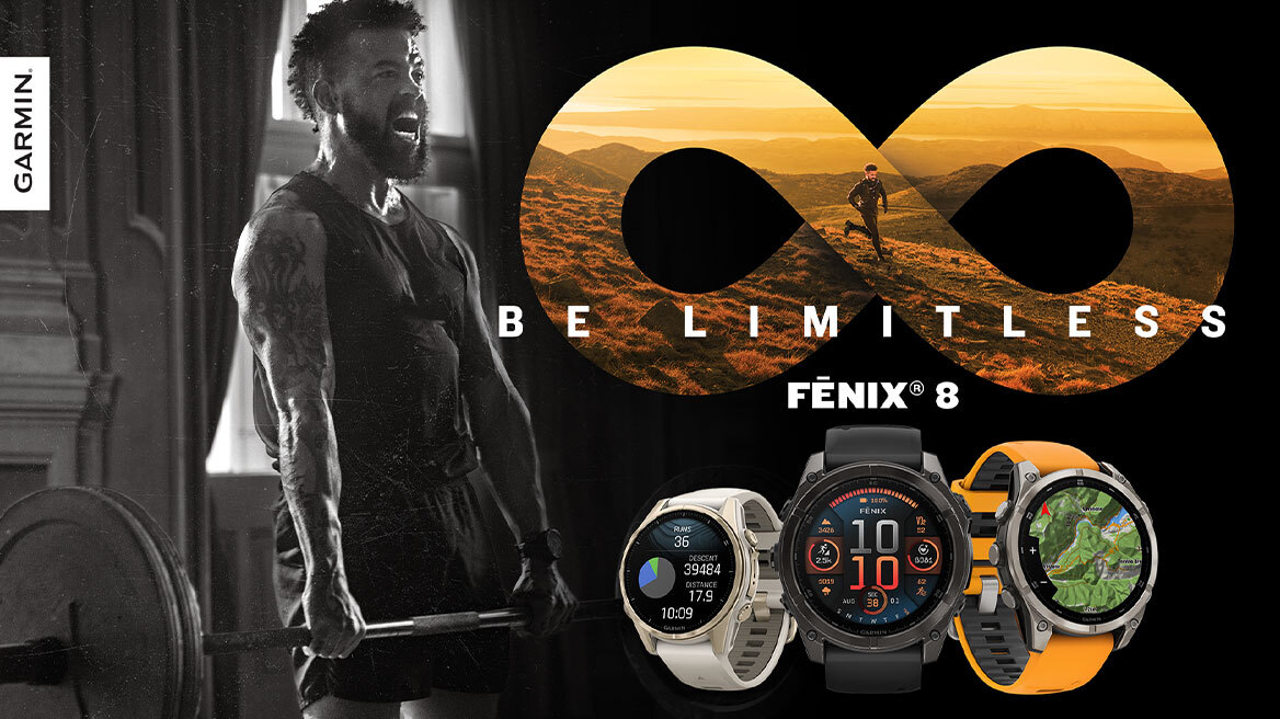 Η κορυφαία σειρά smartwatch Fēnix 8 από την Garmin,  αγγίζει την τελειότητα