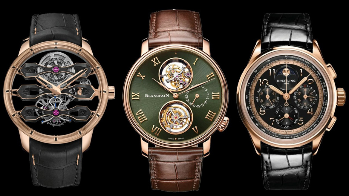 4 νέα εκθαμβωτικά ρολόγια σε τιμές στρατόσφαιρας