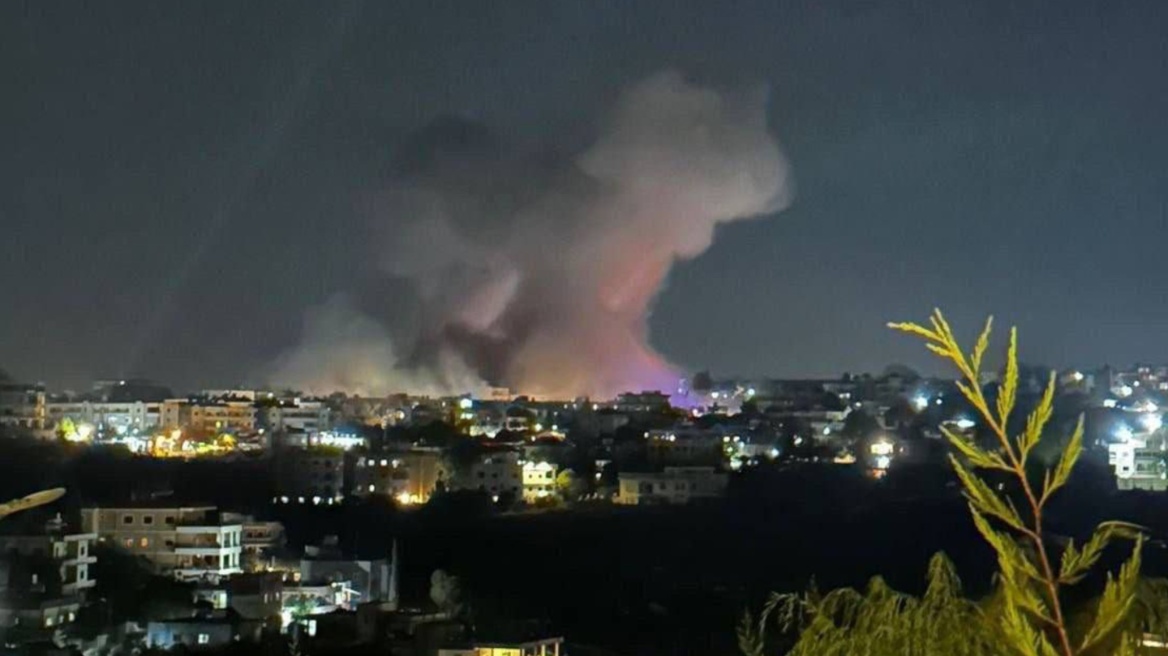 Ισραηλινές πυραυλικές επιθέσεις εναντίον στρατιωτικών εγκαταστάσεων και στη Συρία 