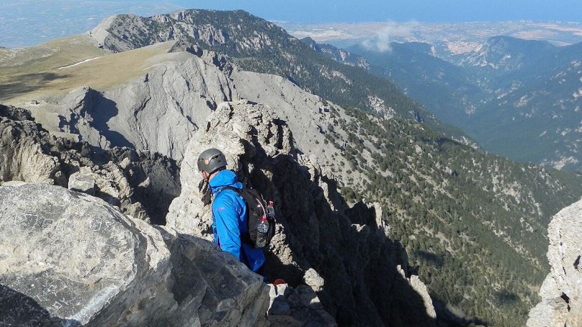 Όλυμπος: Αίσια κατάληξη στην περιπέτεια του Μολδαβού ορειβάτη που είχε εγκλωβιστεί