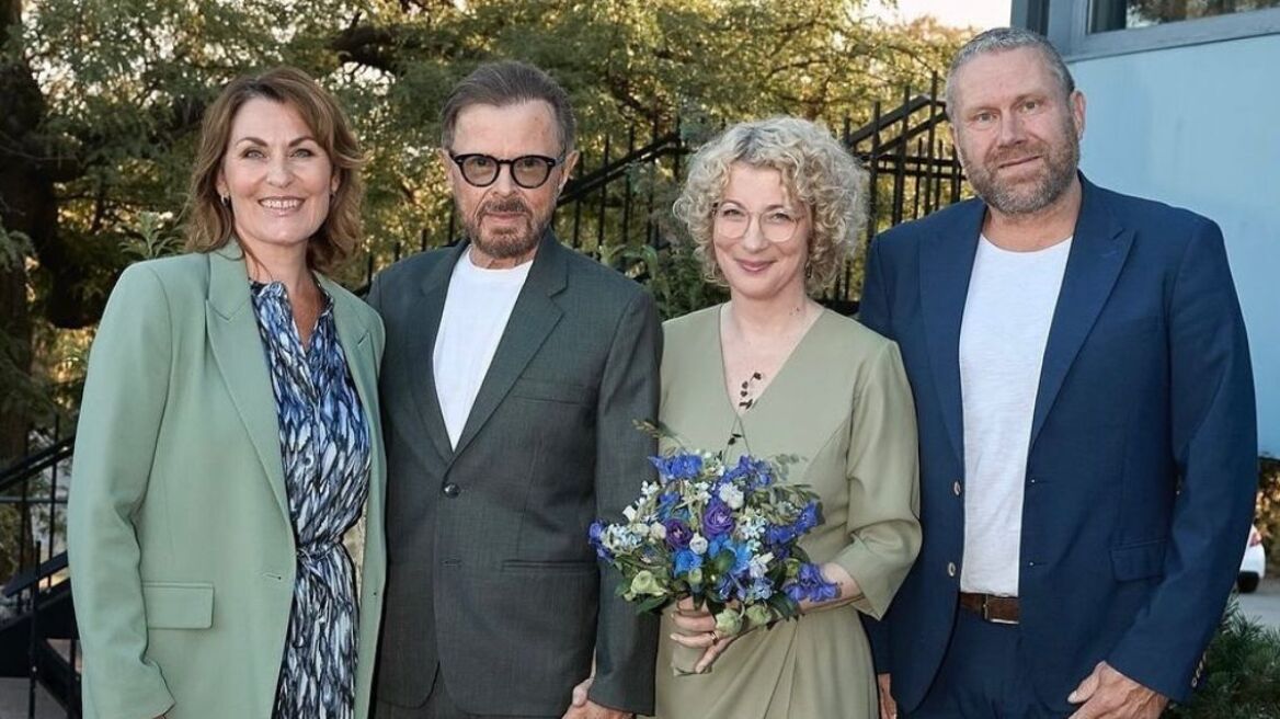 ΑΒΒΑ: Παντρεύτηκε για τρίτη φορά στα 79 του χρόνια ο Μπιόρν Ουλβέους