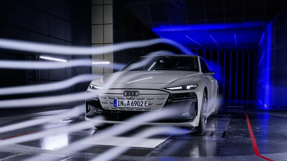 Το Audi A6 Sportback e-tron ξεγελά τον αέρα