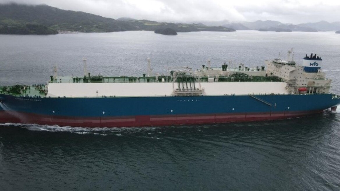 Maran Gas: Υπό ελληνική σημαία το νεότευκτο αερίου «Maran Gas Antibes»