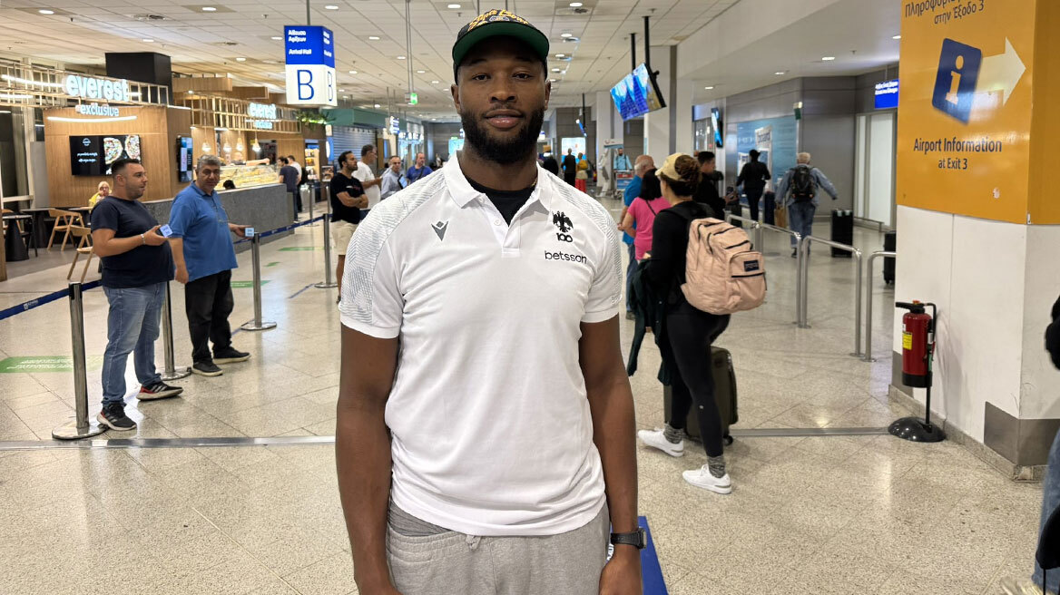 ΑΕΚ: Έφτασε Αθήνα για τους «κιτρινόμαυρους» ο Γκρέι