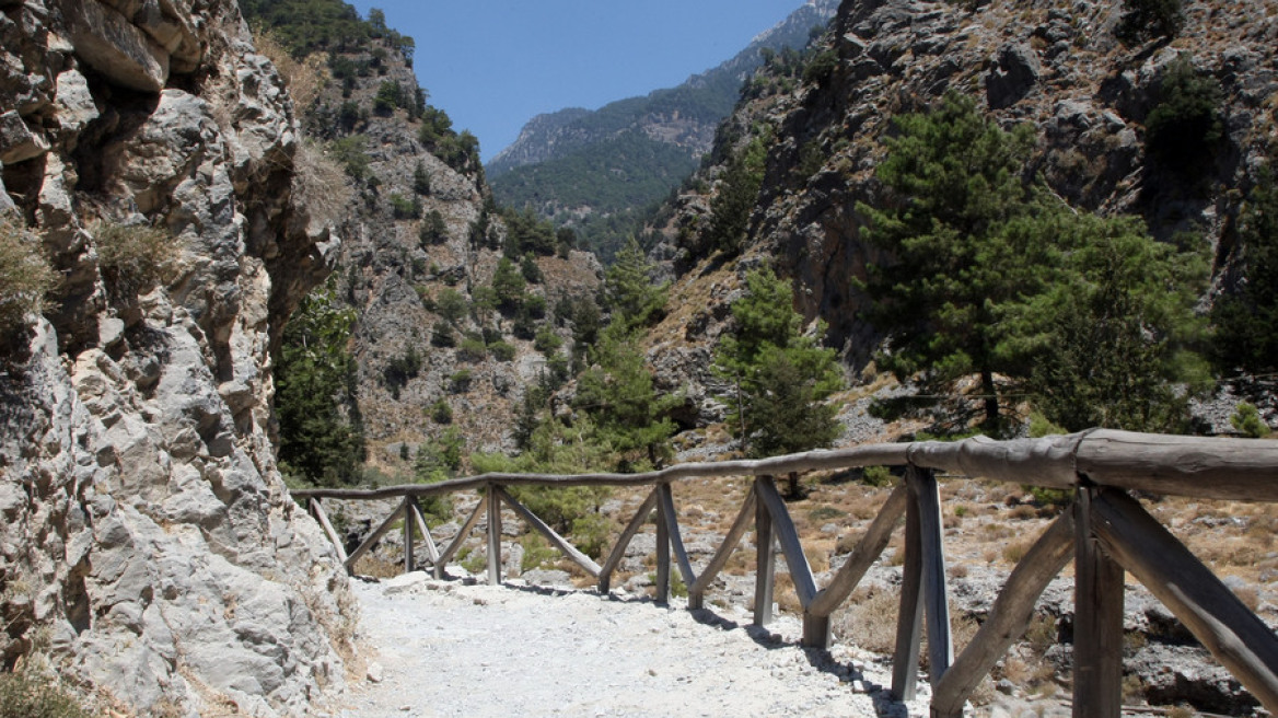 Ανοικτό αύριο το φαράγγι της Σαμαριάς, παρά τις προβλεπόμενες βροχοπτώσεις