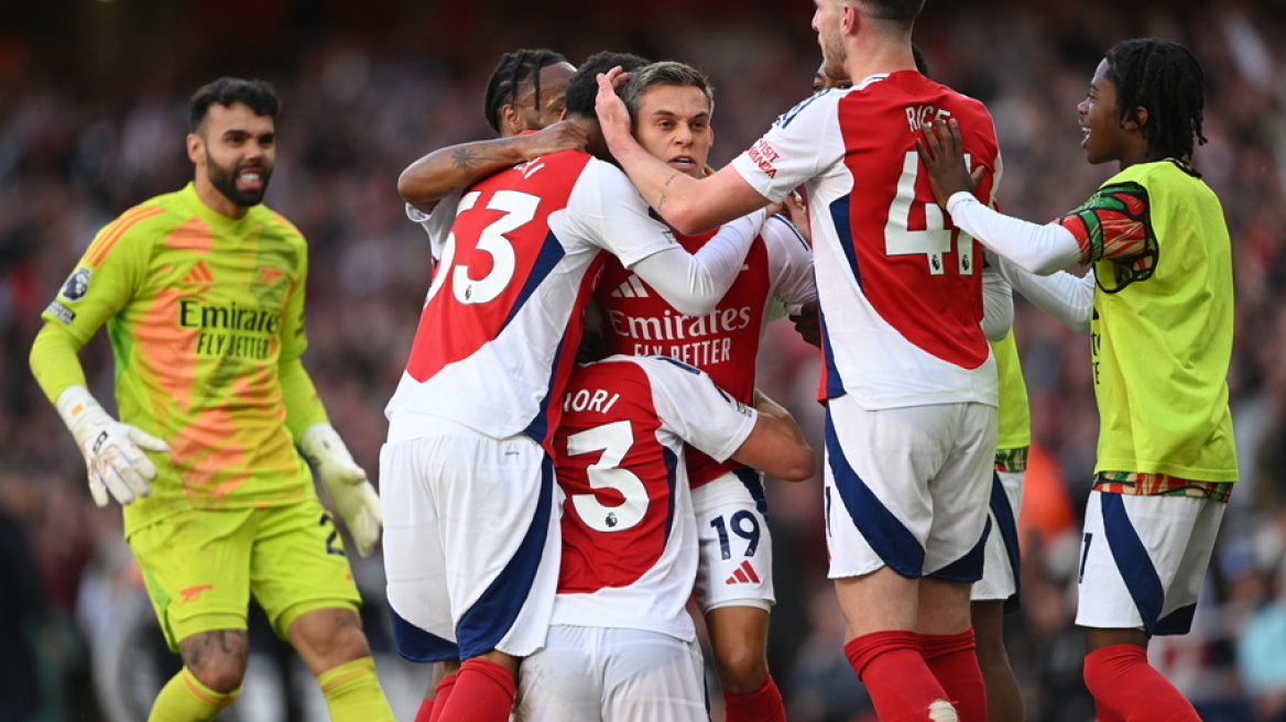 Premier League: Επέστρεψε στις νίκες η Άρσεναλ, 4-2 τη Λέστερ - Με καρέ του Πάλμερ η Τσέλσι 4-2 τη Μπράιτον - Δείτε τα γκολ 