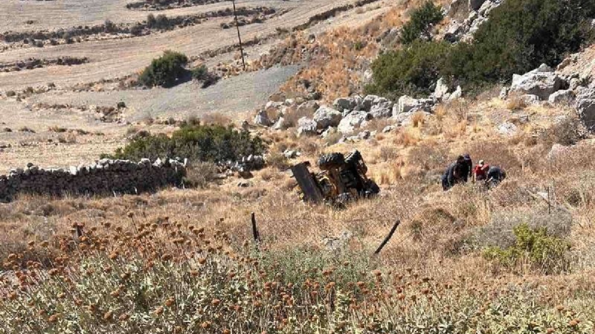 Κρήτη: Νεκρός χειριστής εκσκαφέα που έπεσε σε γκρεμό