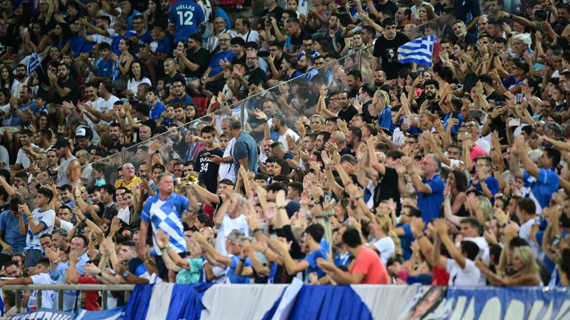 Εθνική ποδοσφαίρου: Από την Τρίτη η διάθεση των εισιτηρίων για τον αγώνα με την Σκωτία
