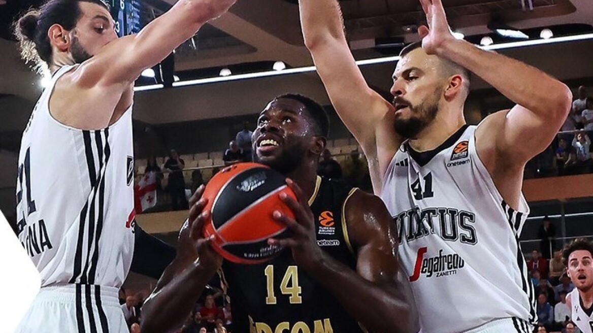 Εuroleague: Τζέιμς και Οκόμπο καθάρισαν για την Μονακό, 101-85 τη Βίρτους - Βίντεο 