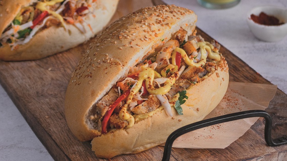 Βρώμικο με πανσέτα, σπιτική ουγγαρέζα και μουστάρδα