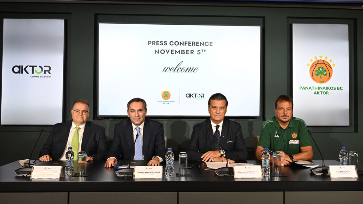 O Όμιλος AKTOR επεκτείνει την συνεργασία του με την ΚΑΕ Παναθηναϊκός – AKTOR 