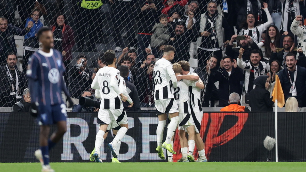 Europa League: Νίκησε και μπήκε ξανά... στη ζώνη των νοκ άουτ η Μπεσίκτας