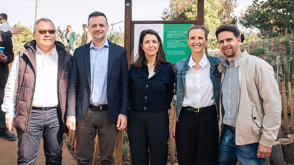 Το 1ο micro Forest στην καρδιά της Αθήνας από τη L'Oréal Hellas, είναι γεγονός!