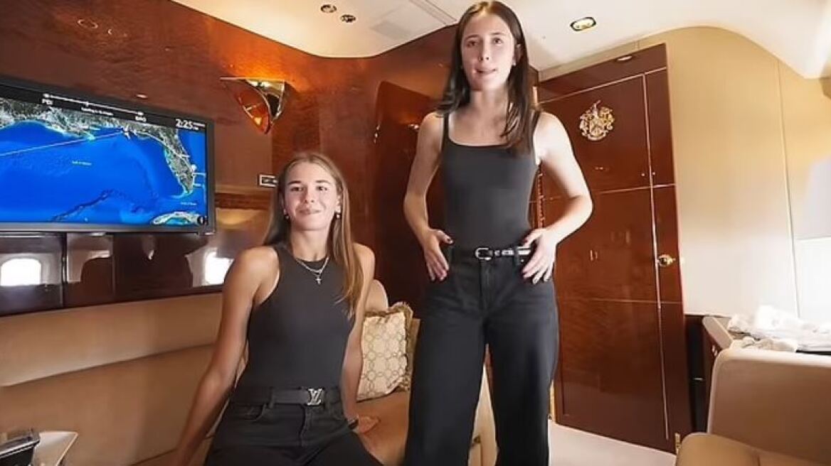 Η Κάι Τραμπ, εγγονή του Ντόναλντ, μας ξεναγεί στο Trump Force One