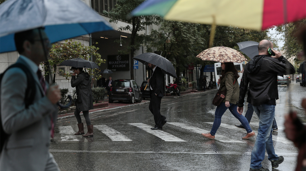 Καιρός: Από τη νύχτα νέα κακοκαιρία με ισχυρές βροχές - Ποιες περιοχές θα επηρεαστούν  