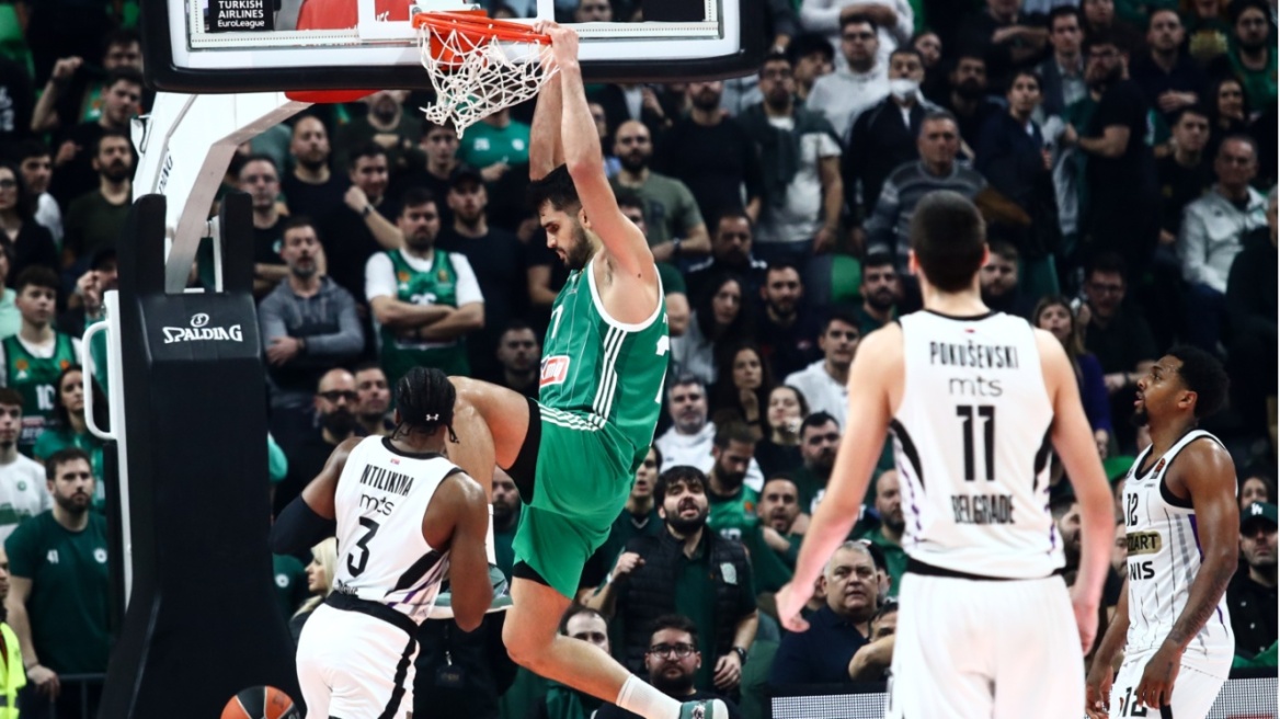 Euroleague: Ανέβηκε δεύτερος ο Παναθηναϊκός και έπιασε τη Μονακό που ηττήθηκε από την Μπαρτσελόνα - Δείτε βίντεο