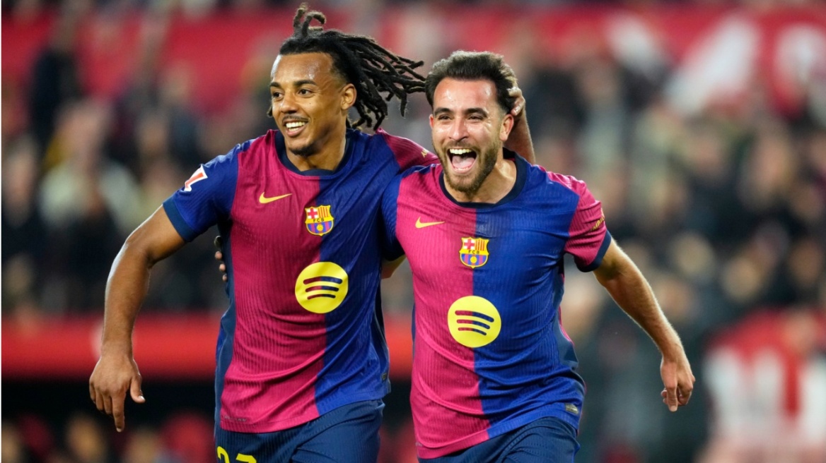 La Liga: Ακόμα και με 10 παίκτες πάρτι της Μπαρτσελόνα στο «Σάντσεθ Πιθχουάν», 4-1 την Σεβίλλη - Δείτε τα γκολ