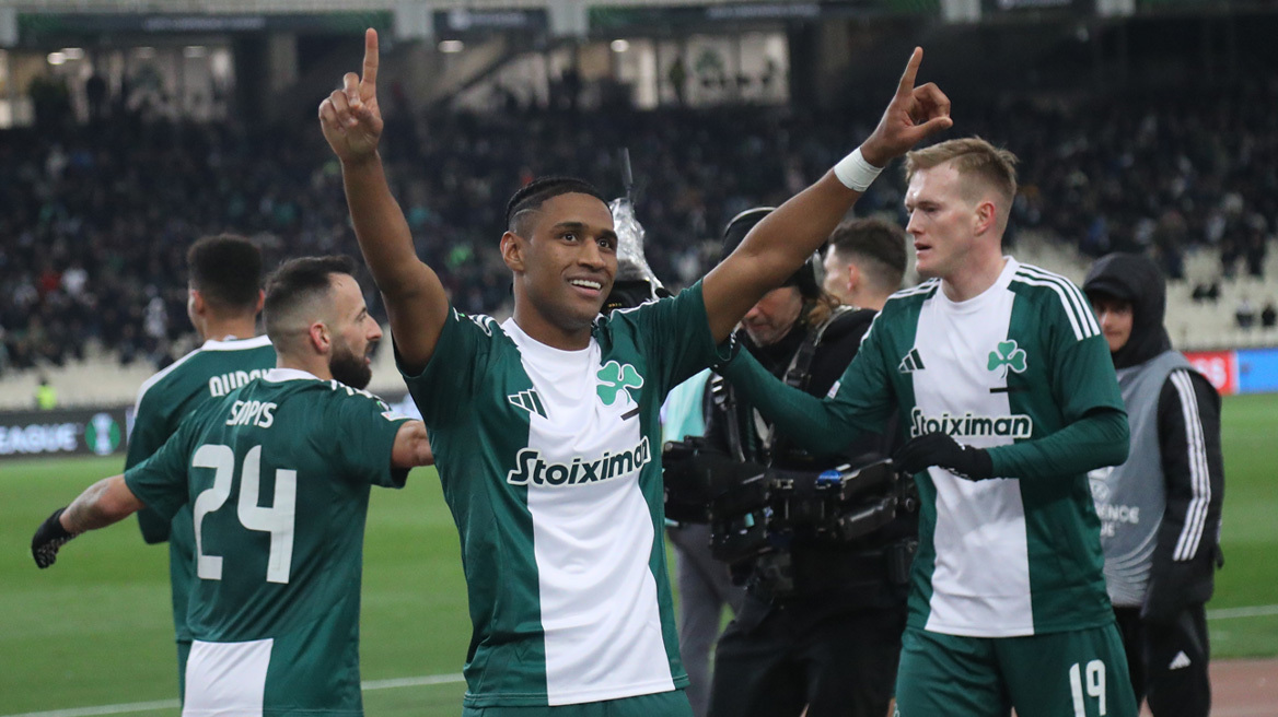 Παναθηναϊκός-Βίκινγκουρ 2-0: Ο Τετέ στο 90'+4' τον έστειλε στους «16» του Conference League - Δείτε τα γκολ