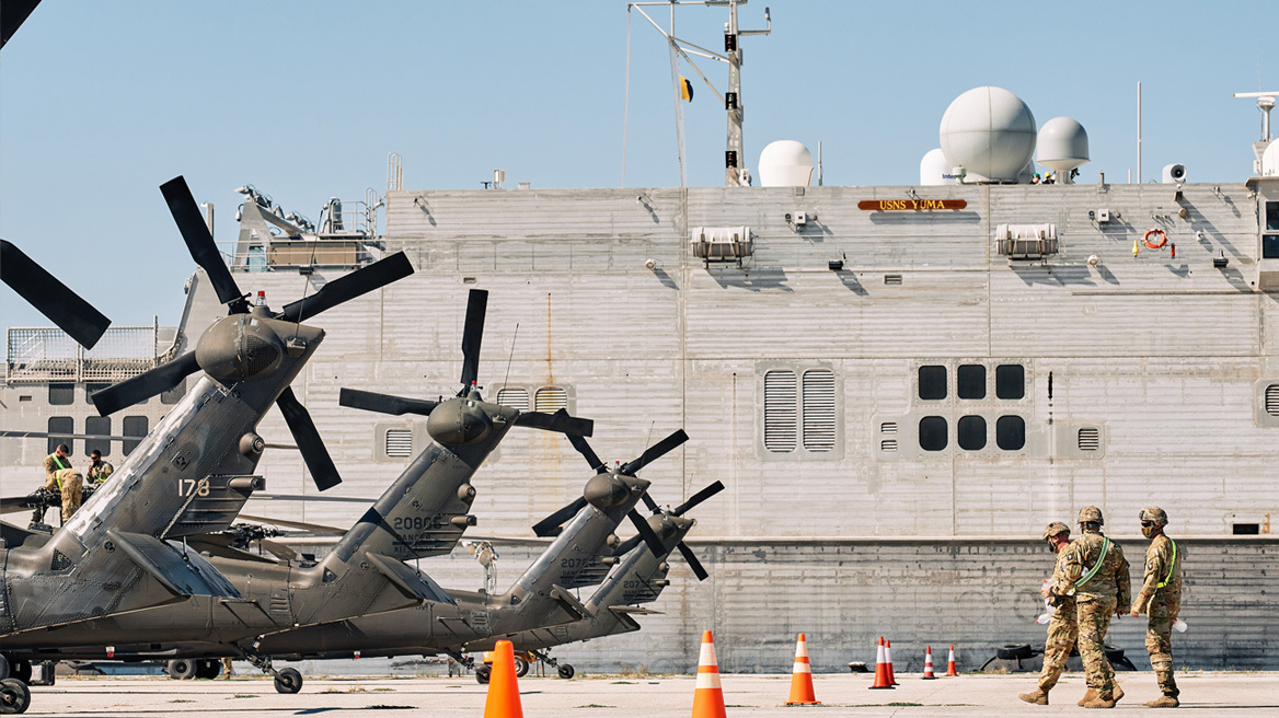 Οι ΗΠΑ δεν θα φύγουν από την Αλεξανδρούπολη, διαβεβαιώνει ο Τραμπ