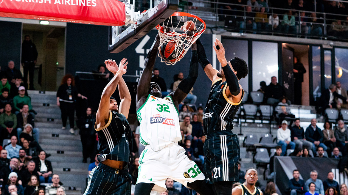 Βιλερμπάν-Παναθηναϊκός 93-96: Το έκανε θρίλερ, αλλά έφυγε από τη Γαλλία μ' ένα τεράστιο διπλό