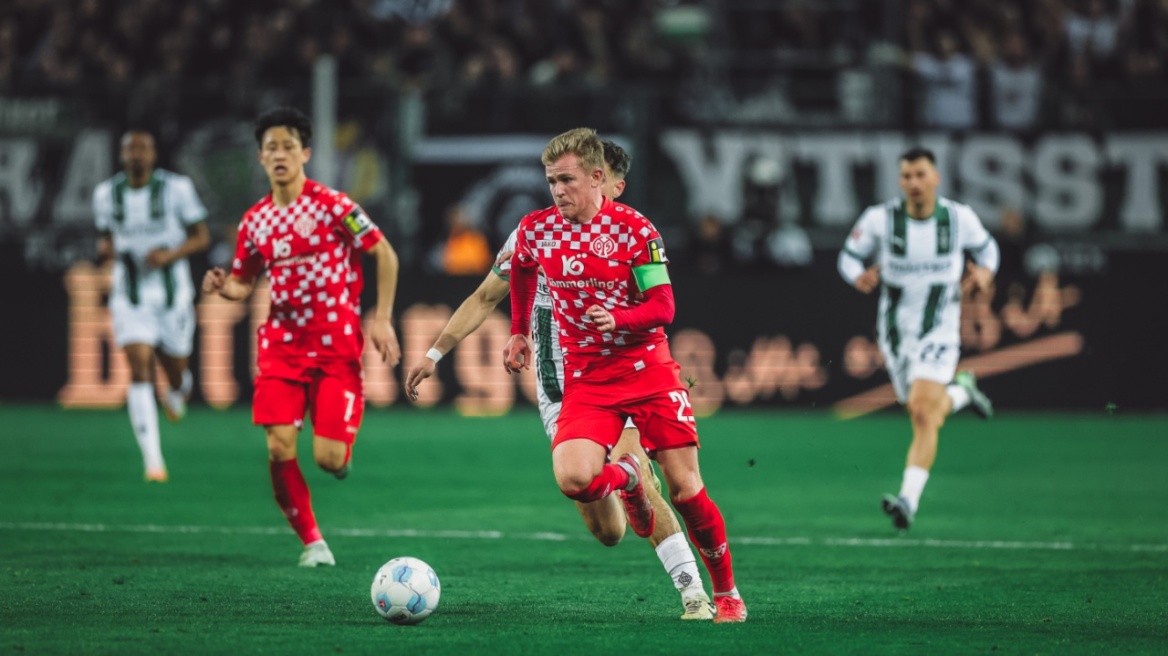 Bundesliga: Τεράστιο διπλό... Champions League της Μάιντς στο «Borussia-Park», 3-1 την Γκλάντμπαχ - Δείτε τα γκολ