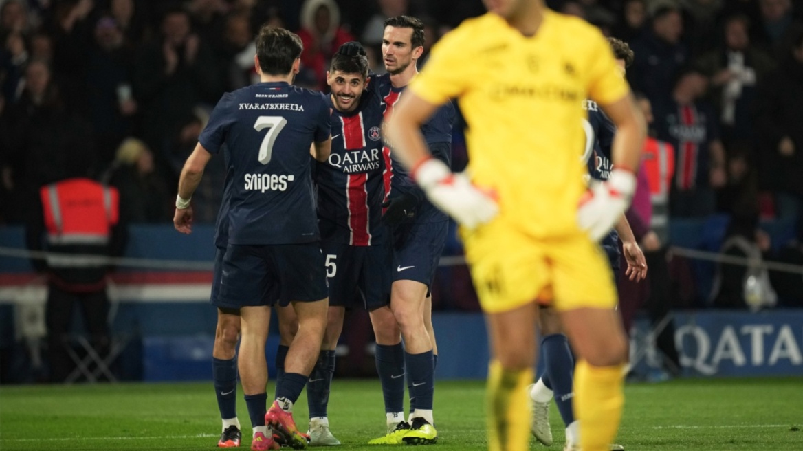 Ligue 1: Η Παρί νίκησε με 3-1 και τη Μαρσέιγ και θέλει 6 βαθμούς για το 4ο σερί πρωτάθλημά της - Δείτε τα γκολ