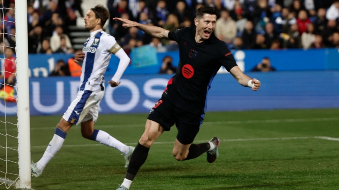 La Liga: «Απόδραση» της Μπαρτσελόνα με αυτογκόλ και στο +7 από την Ρεάλ, 1-0 την Λεγανές - Δείτε το γκολ 