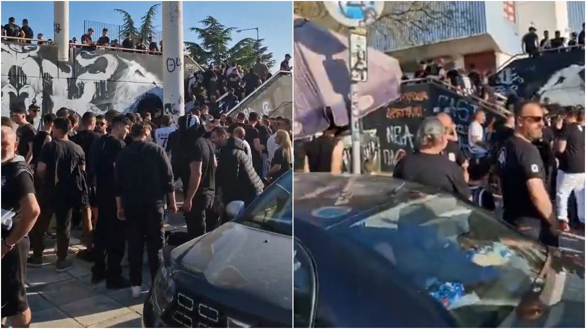 ΠΑΟΚ: Το αδιαχώρητο έξω από την PAOK Sports Arena μιάμιση ώρα πριν από το τζάμπολ με την Μπιλμπάο!