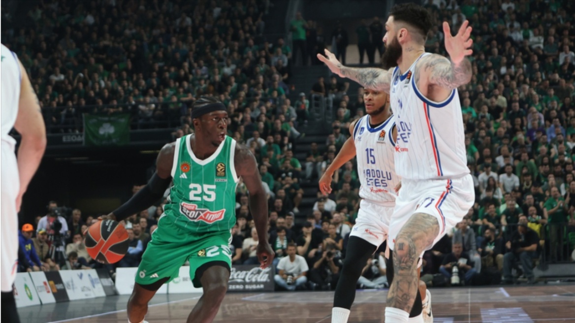 Βίντεο: Η φάση στο τέλος του αγώνα με την Εφές που διαμαρτύρεται ο Παναθηναϊκός για φάουλ του Πουαριέ στον Ναν 