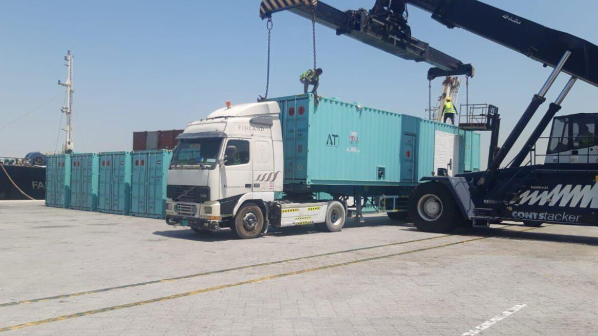 Τα Ηνωμένα Αραβικά Εμιράτα στέλνουν στην Κύπρο κινητές μονάδες αφαλάτωσης