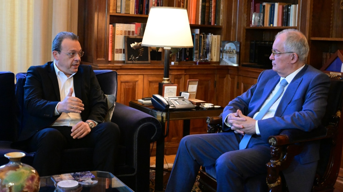 Στο Προεδρικό ο Φάμελλος: Η σιωπή είναι συνενοχή, η θηριωδία στη Γάζα μας αφορά όλους